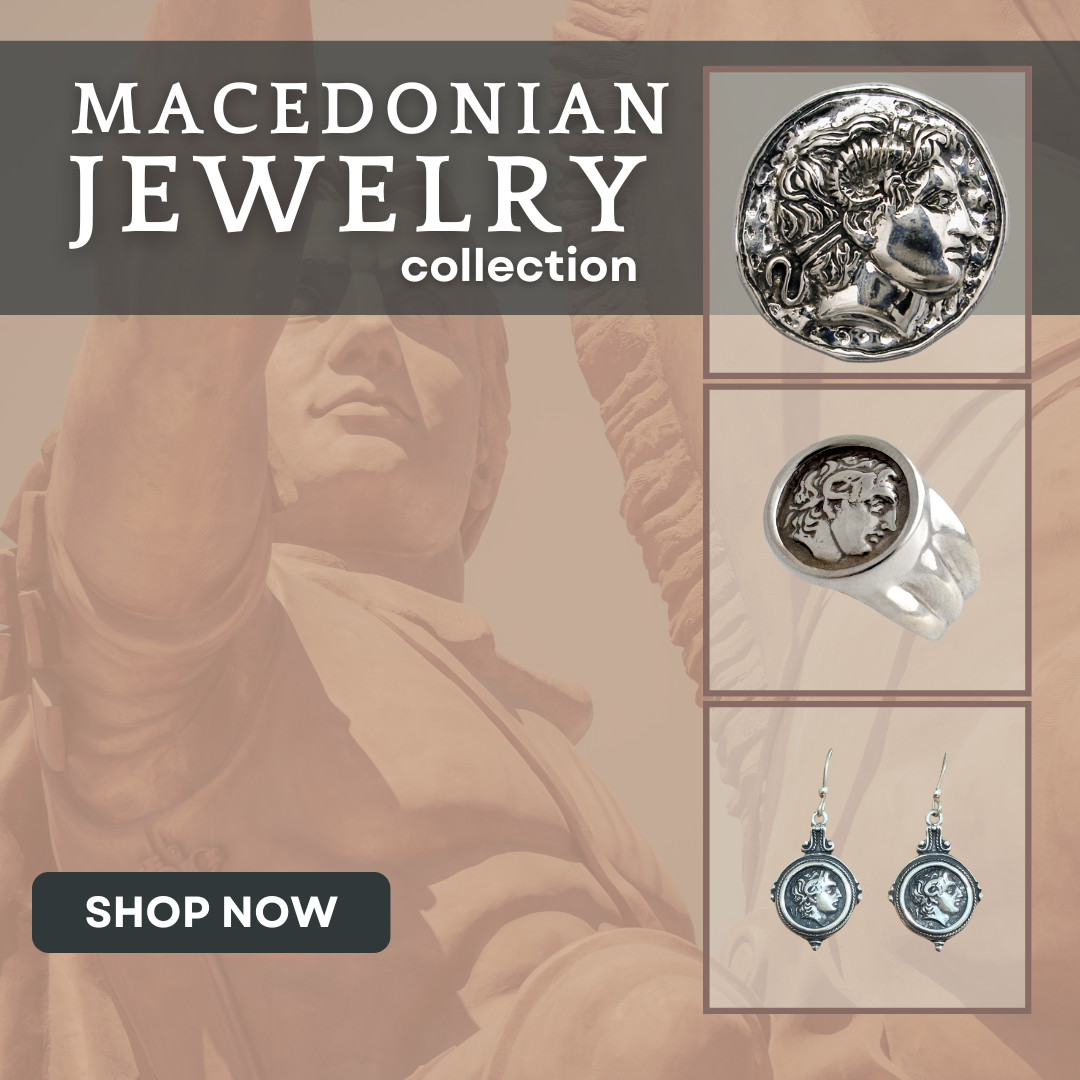 Macedonian Empire Jewelry, Silver Jewelry