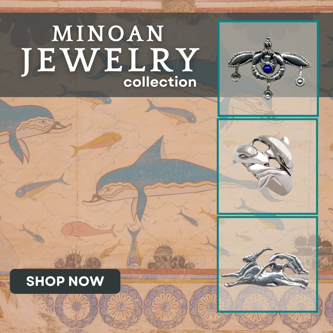 Minoan Jewelry, Greek Silver Jewelry