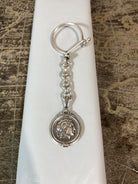 Alexander the Great Key ring in sterling silver, silver keychain, silver keychain, men's gift, handmade keychain