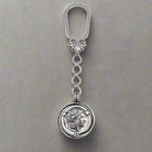 Alexander the Great keychain in sterling silver (MP-06)