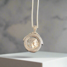 Alexander the Great pendant, Bronze Coin Pendant, Greek Jewelry, Alexander the Great