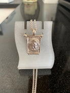 Alexander the Great pendant in sterling silver, Coin Pendant (PE-95)