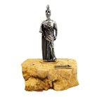 Athena Goddess statue, Piraeus Athena Greek Goddess of Wisdom and War, Sterling Silver Statue (A-04)