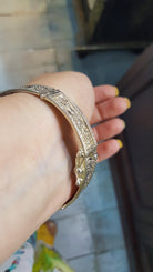 Byzantine Bracelet in Sterling Silver with zircon (B-22)