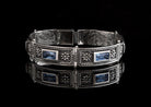 Byzantine Bracelet in Sterling Silver with zircon (B-27)