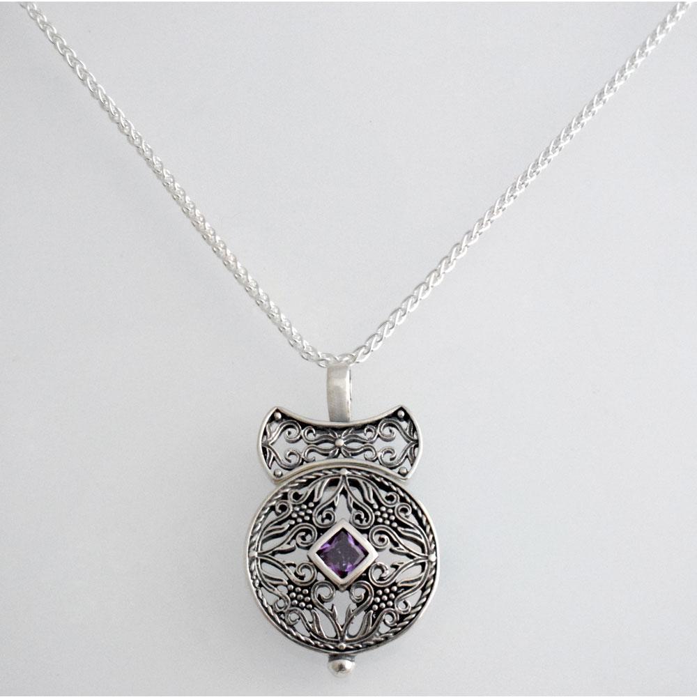 Byzantine pendant in Sterling silver (PE-75)