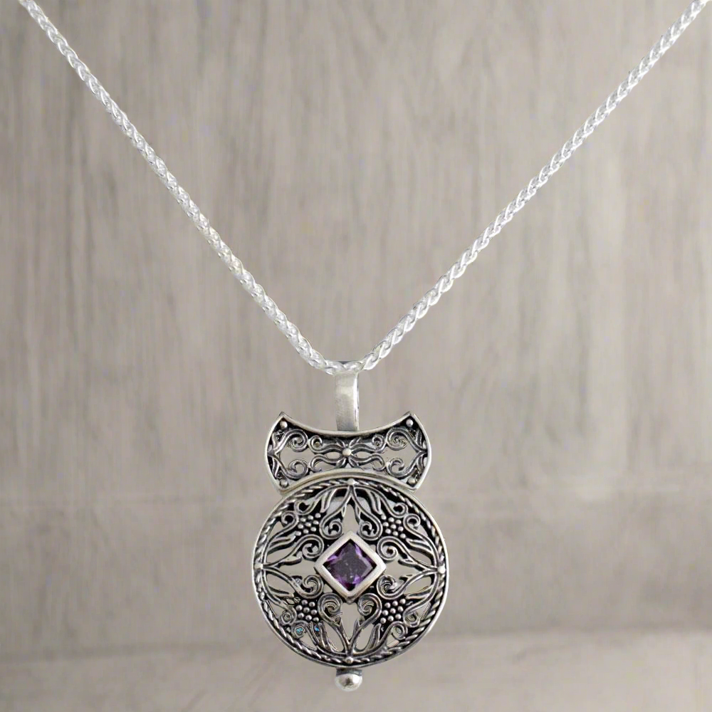 Byzantine pendant in Sterling silver (PE-75)