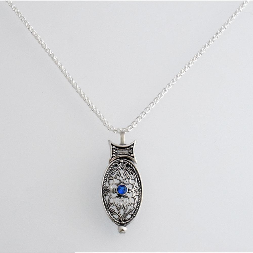 Byzantine pendant in Sterling silver (PE-76)