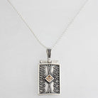 Byzantine pendant in Sterling silver (PE-79)