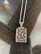 Byzantine pendant in Sterling silver (PE-82)