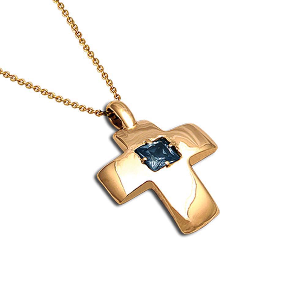 Christening Cross 14k Gold (STX-11)