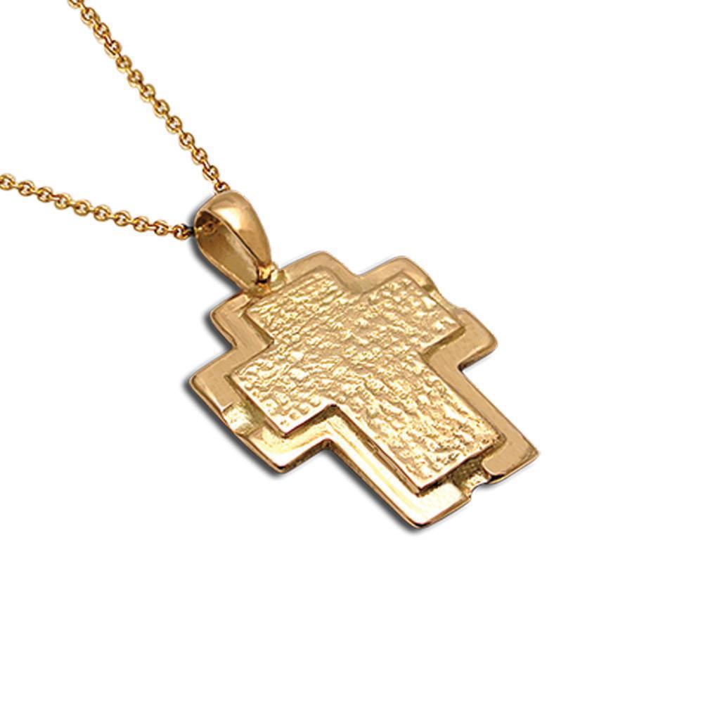 Christening Cross 14k Gold (STX-13)