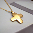 Christening Cross 14k Gold (STX-21)