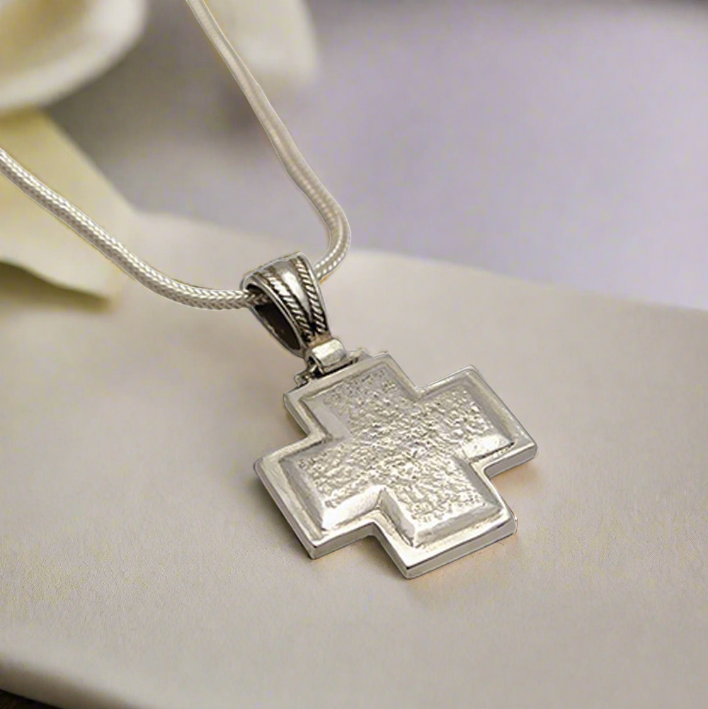 Christening Cross 925 Sterling Silver (STS-06)