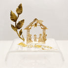 Christmas decorations, home decor, holiday decor, Christmas gift, small bronze house (PX-01)