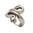 Coiled Snake Ring, Ancient Greek Minoan Ring, Sterling Silver Ring, Handmade Ring, Animal Jewelry, Greek Jewelry