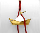 Decorative Sailboat on plexiglass, Bronze Sailboat, Handmade Sailboat, Corporate Gift, Office Decor