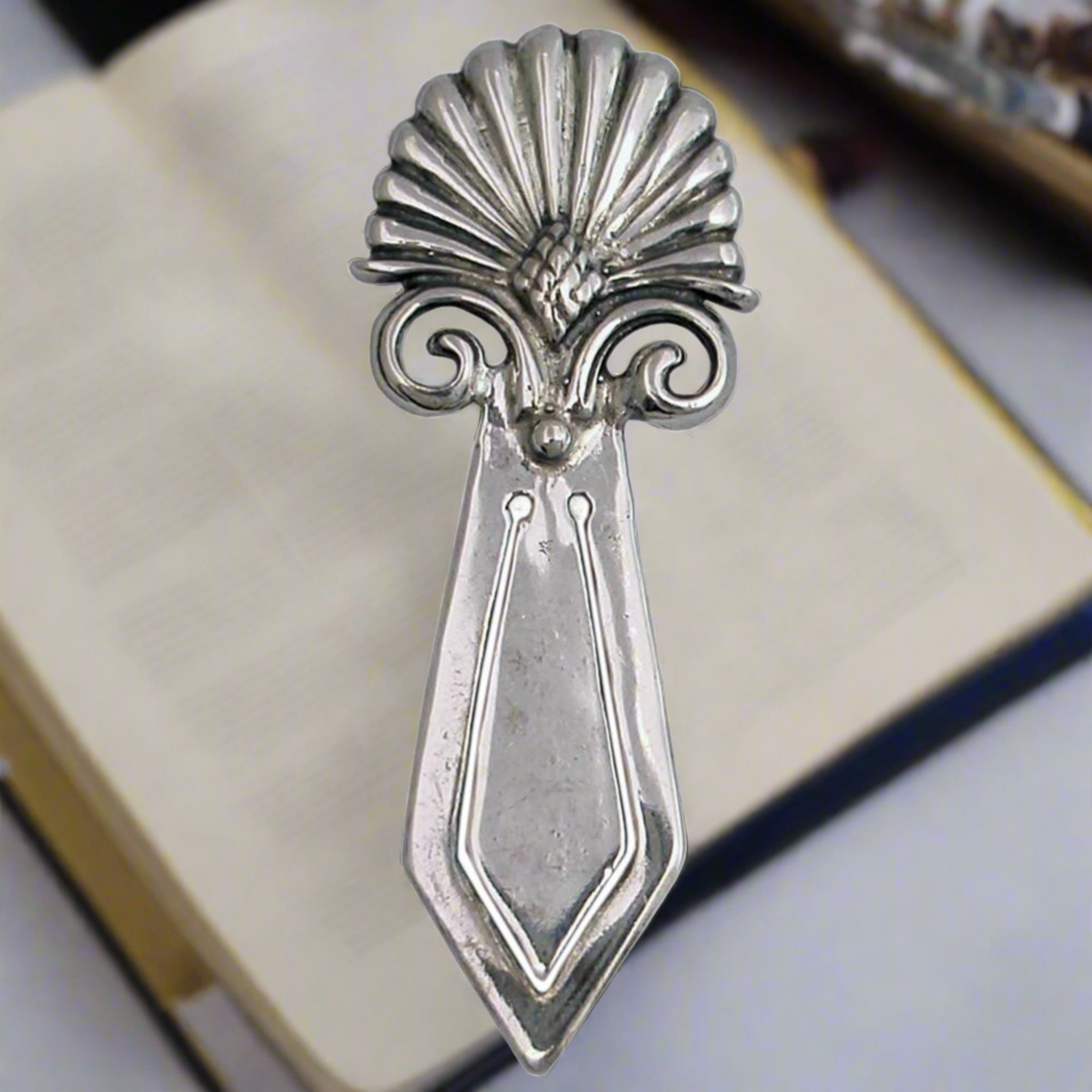 Greek Akrokeramo Bookmark in Sterling Silver (PH-04)