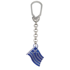 Greek Flag Key ring in sterling silver (MP-20)