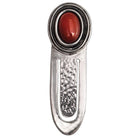 Greek Handmade Bookmark in Sterling Silver with Carnelian (PH-02)