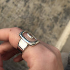 Greek Key Meander Ring in Sterling Silver (DT-60)