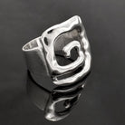 Greek Key Meander Ring in Sterling Silver (DT-60)