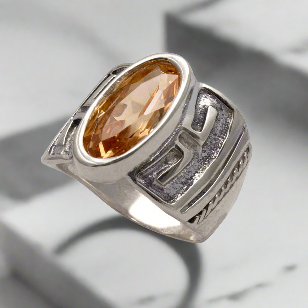 Greek Ring in Sterling Silver (DT-71)