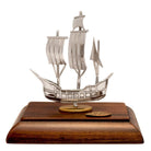 Handmade sailboat in sterling silver Nautical Decor (A-38-31)