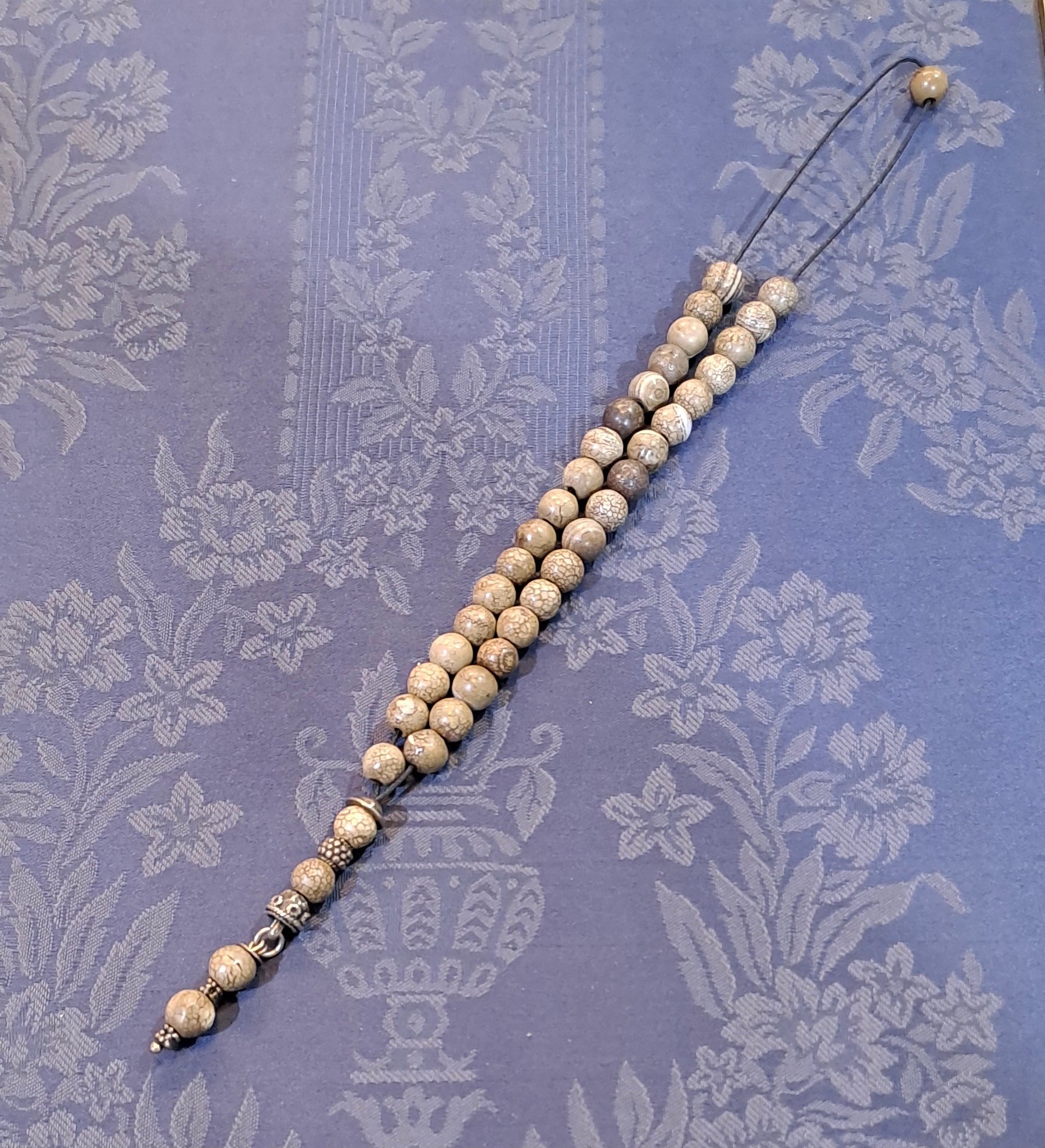 Komboloi with jasper beads (Jasper Rosary) (ROS-60)