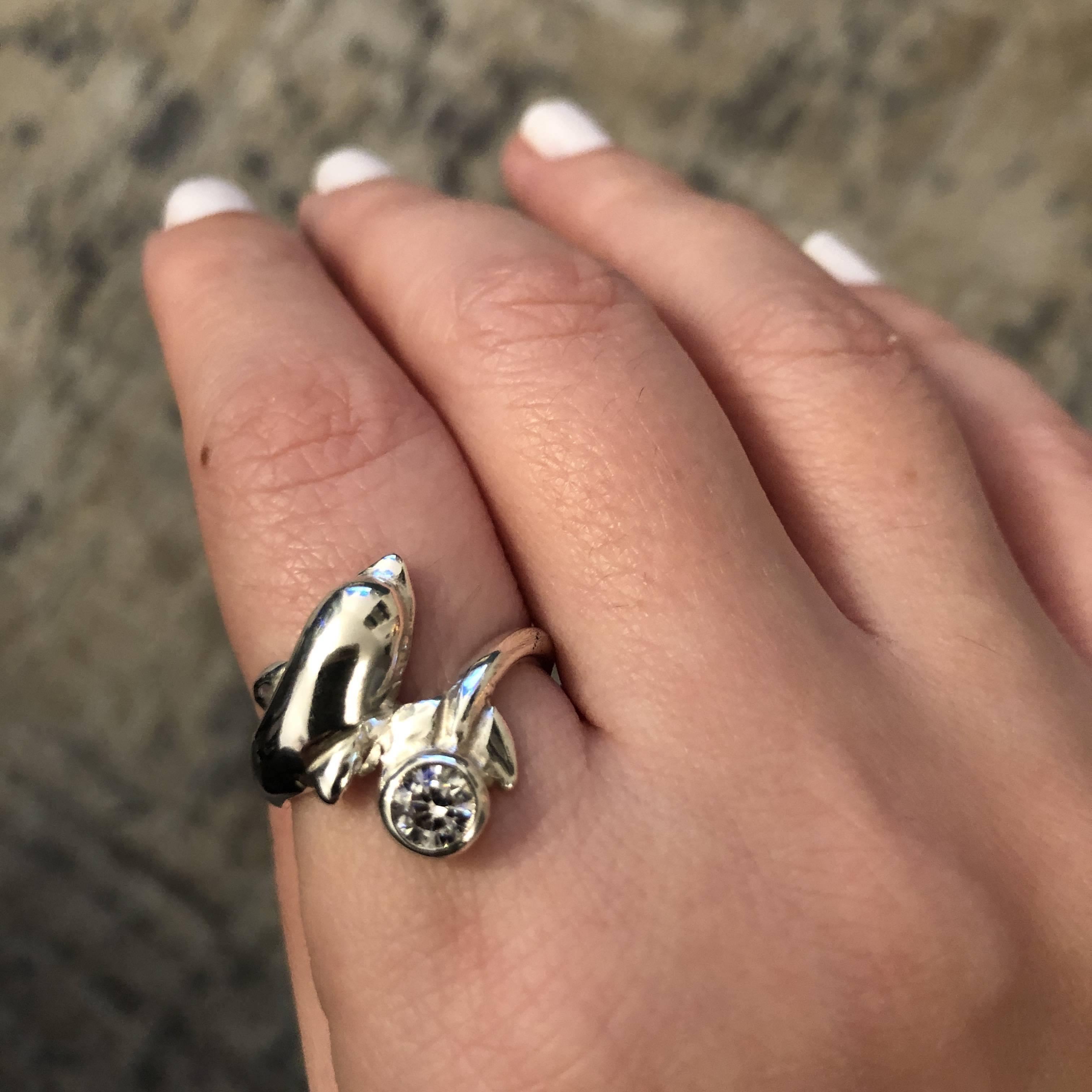 Dolphin tail ring online