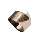 Ring in Sterling Silver with Decorative Black Patina (Oxidation) (DM-47)