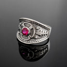 Ring in Sterling Silver with Zircon (DT-06)