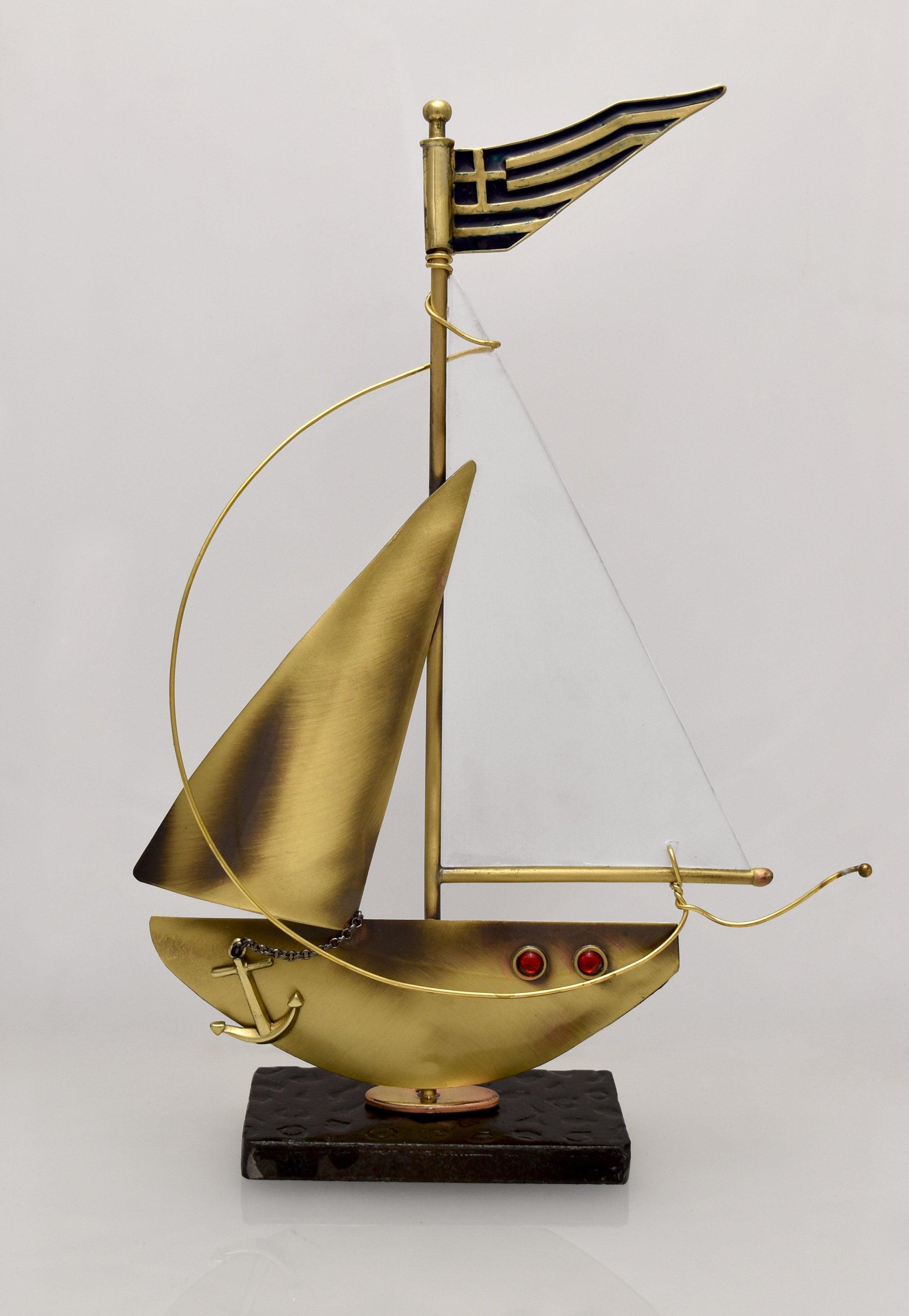 Sailboat - Decorative Sailboat, Home Decoration, Welcome Gift, Wall Hanger (XM-01)