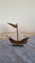 Sailboat - Decorative Sailboat, Home Decoration, Welcome Gift, Wall Hanger (XM-02)