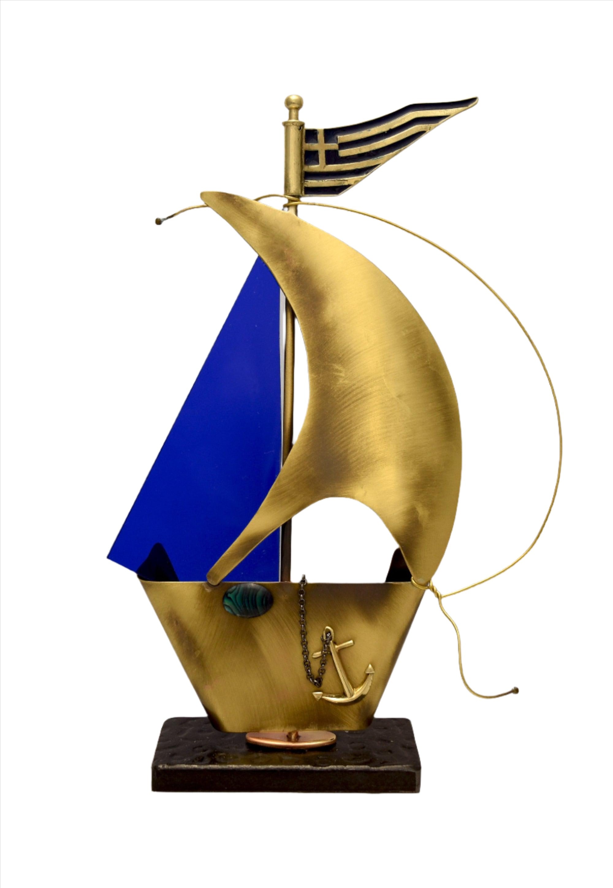 Sailboat - Decorative Sailboat, Home Decoration, Welcome Gift, Wall Hanger (XM-04)