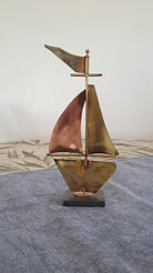 Sailboat - Decorative Sailboat, Home Decoration, Welcome Gift, Wall Hanger (XM-05)