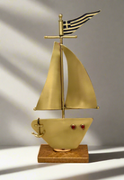 Sailboat - Decorative Sailboat, Home Decoration, Welcome Gift, Wall Hanger (XM-05)