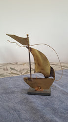 Sailboat - Decorative Sailboat, Home Decoration, Welcome Gift, Wall Hanger (XM-06)