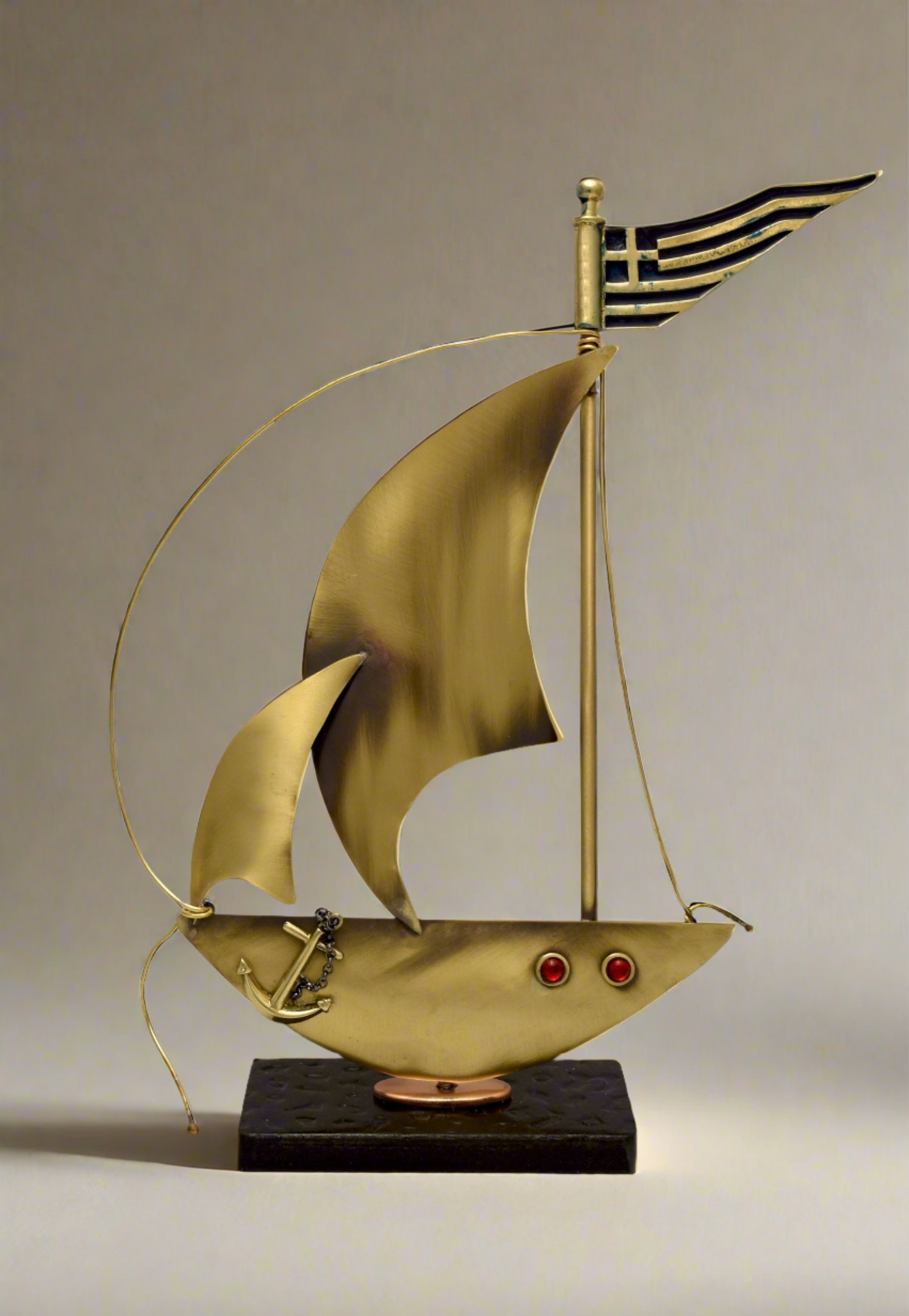 Sailboat - Decorative Sailboat, Home Decoration, Welcome Gift, Wall Hanger (XM-06)