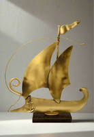 Sailboat - Decorative Sailboat, Home Decoration, Welcome Gift, Wall Hanger (XM-10)