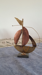 Sailboat - Decorative Sailboat, Home Decoration, Welcome Gift, Wall Hanger (XM-12)