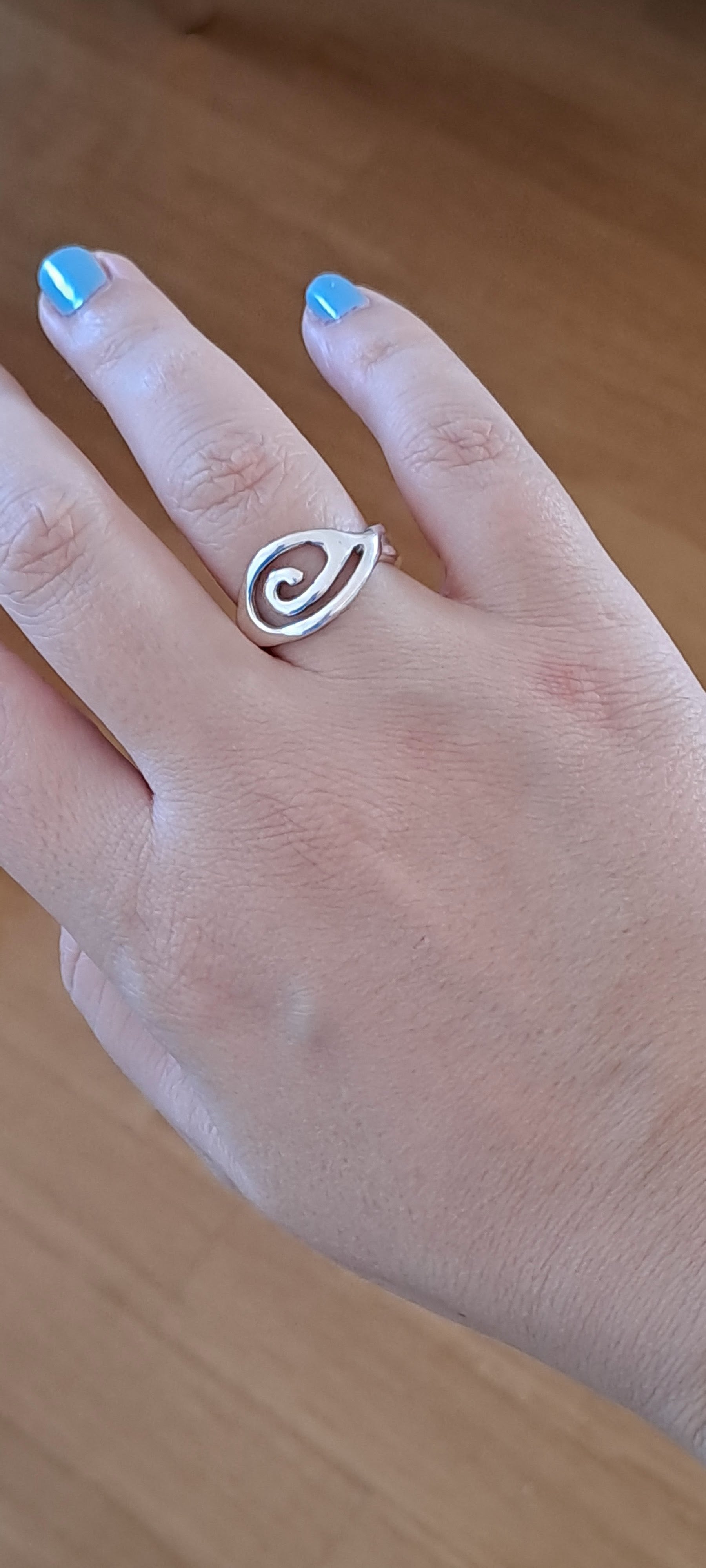 Spiral Ring in Sterling Silver (DT-75)