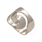 Spiral Ring, sterling silver ring, Greek ring (DT-61)