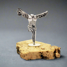 Winged Victory of Samothrace - Greek Statue Figure in Sterling Silver (A-40-5)